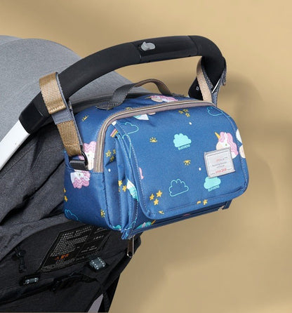 sac a langer bebe imperméable attaché à la poussette