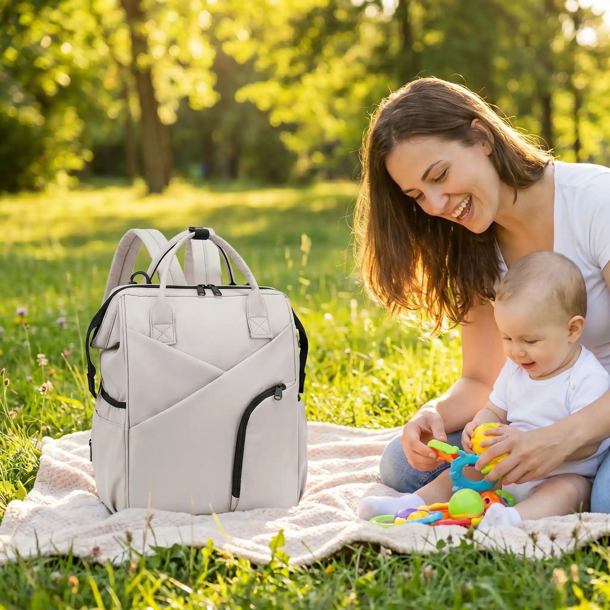 SAC A LANGER CHIC | Elégance Antitache - Havre Bébé