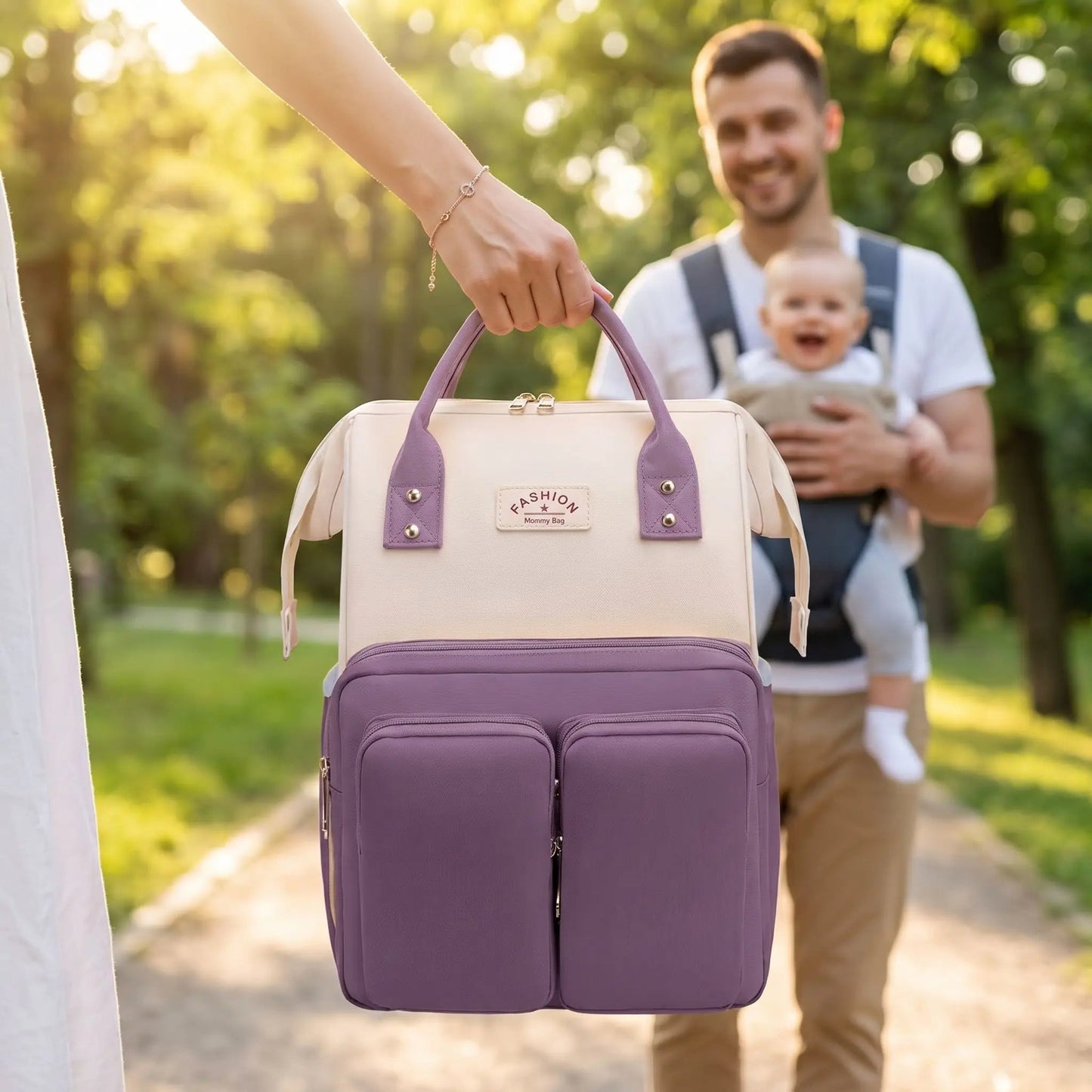 SAC A LANGER DOS IMPERMEABLE | BabyStar - Havre Bébé