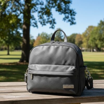 Sac à langer imperméable élégance pratique sur la table 