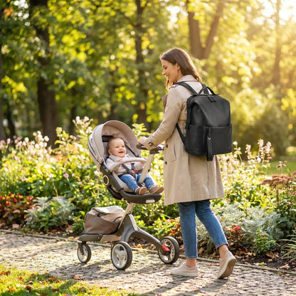 SAC A LANGER IMPERMEABLE NOIR | MomSmart - Havre Bébé