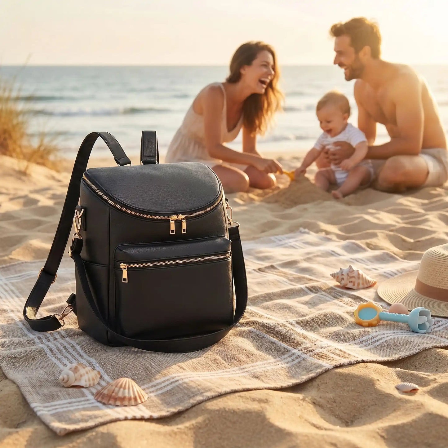 Sac à langer poches imperméable | HappyMom - Havre Bébé