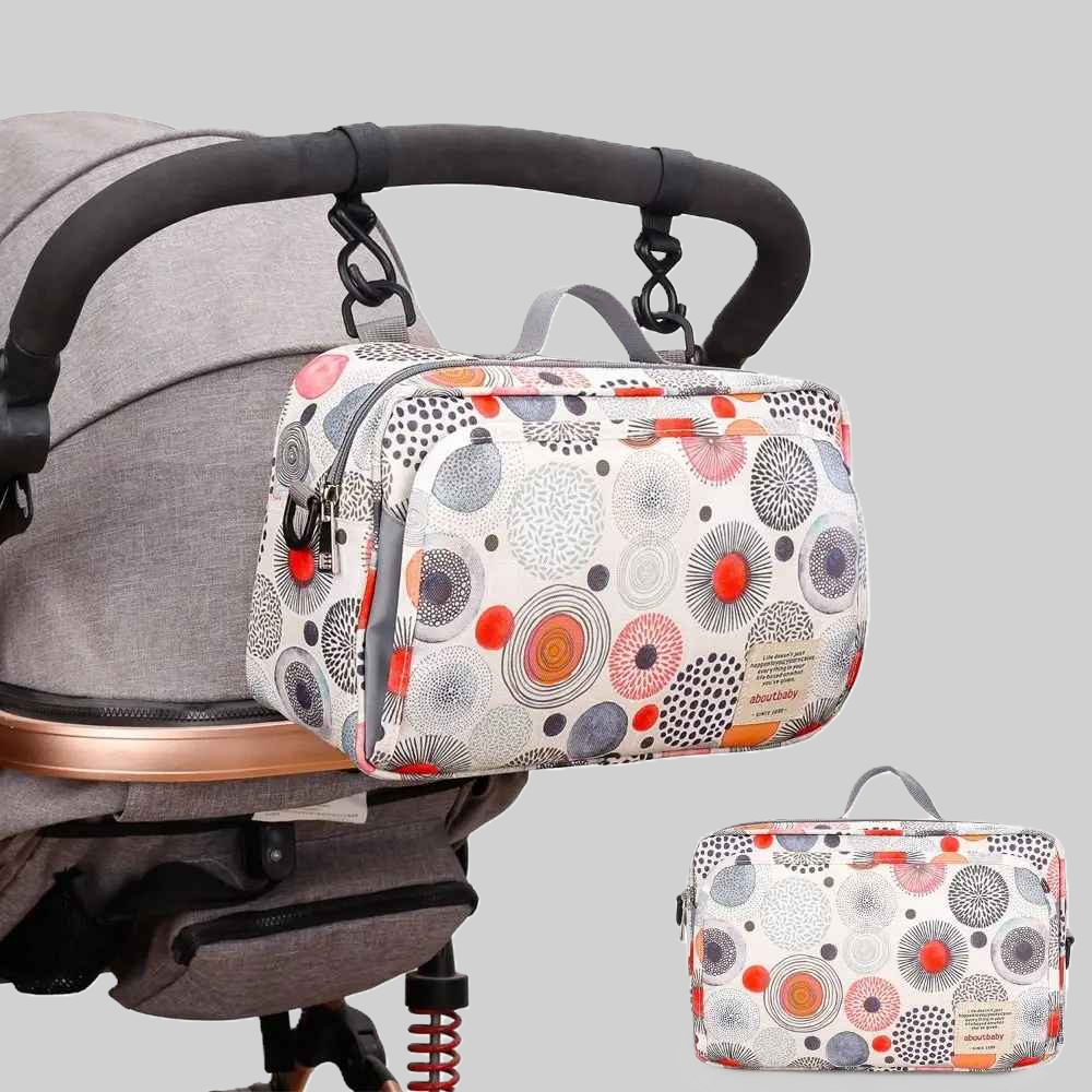 sac a langer urban chic babybag circle attaché à la poussette