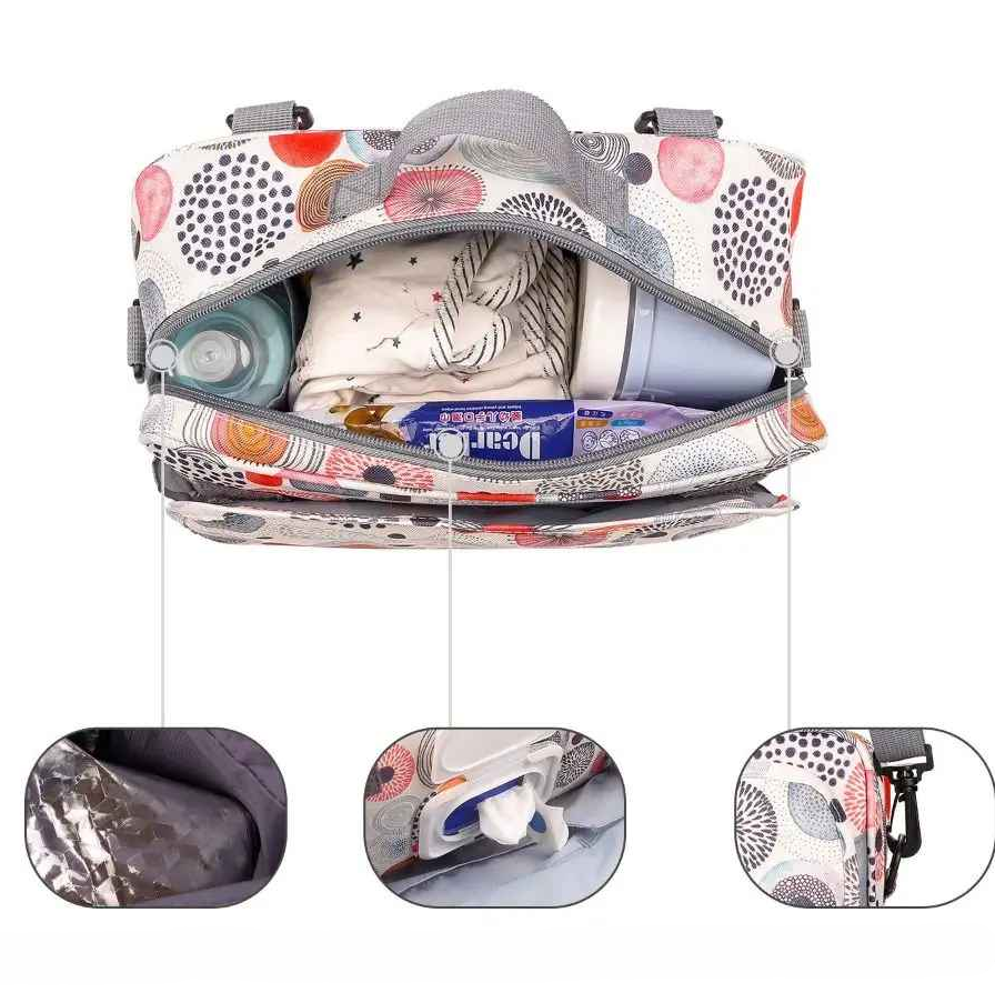sac a langer urban chic babybag circle capacité intérieur 