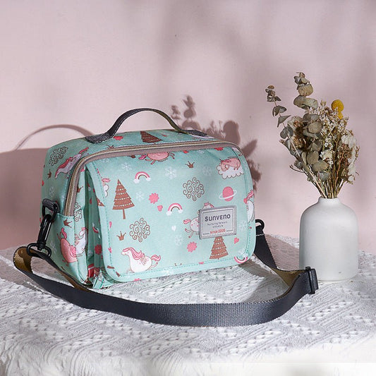 sac a langer bebe imperméable vert
