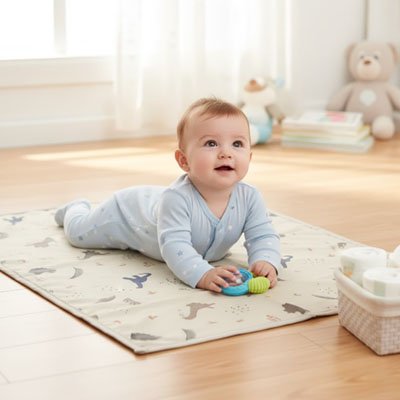 TAPIS A LANGER NOMADE BEBE | Waterproof - Havre Bébé