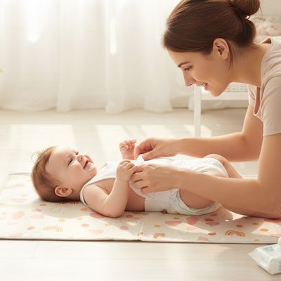 TAPIS A LANGER NOMADE BEBE | Waterproof - Havre Bébé