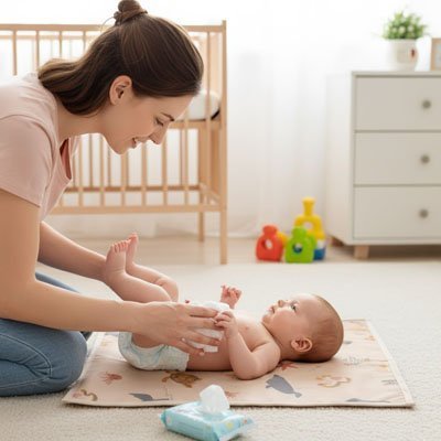 Tapis à langer nomade | Compact - Havre Bébé
