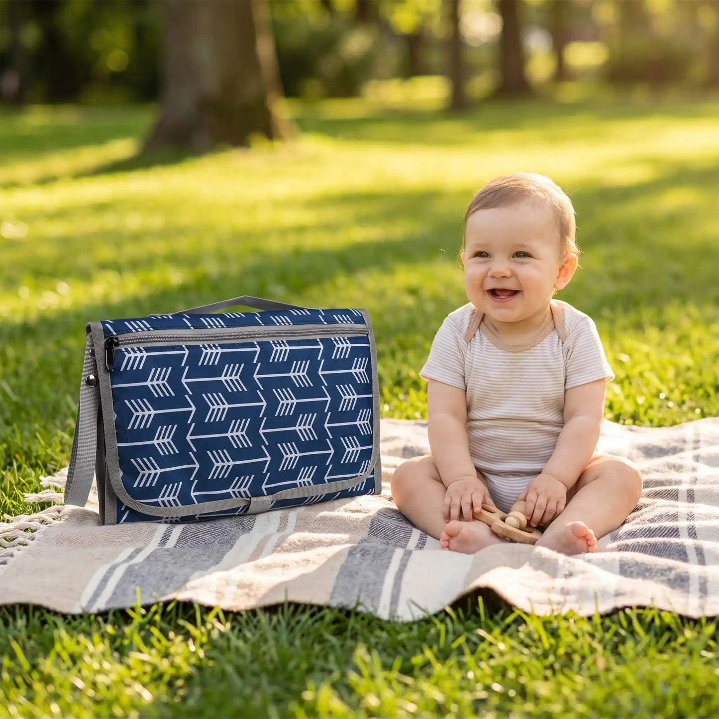 Tapis à langer nomade imperméable | Clean - Havre Bébé
