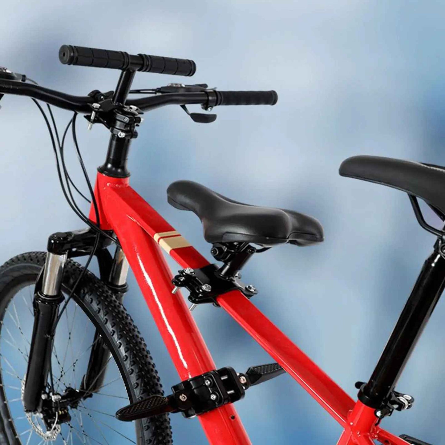 vélo avec porte bebe avant velo avant sécur 